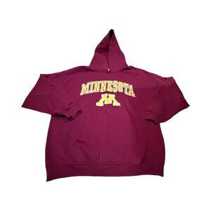 Campus Colors Maroon Hoodie- size large